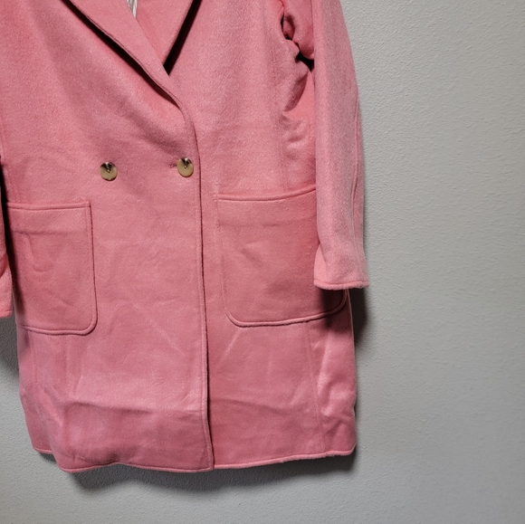 Sundance NWT Emilia Topper Wool Blend Breasted Long Blazer Jacket - Picture 5 of 9